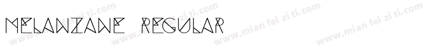 Melanzane Regular字体转换